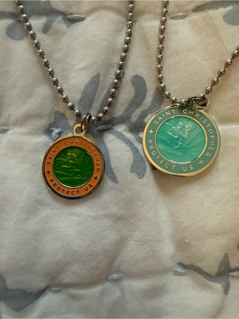 Two New St. Christopher Medals